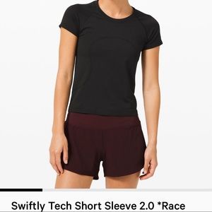 ISO Lulu Lemon Black Swiftly Tech Shirt